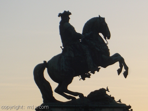 Denkmal Prinz Eugen von Savoyen Heldenplatz Feldherr